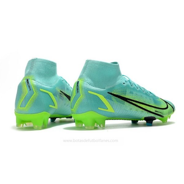 Nike Mercurial Superfly VIII Elite DF FG Impulse Turquesa Verde